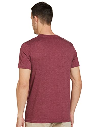 Image of Max Men's Cotton Regular Fit Half Sleeves Crew Neck Solid Lounge T-Shirt