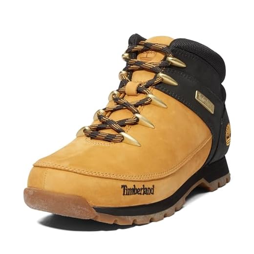 Mens Timberland Euro Sprint Wheat Hiking Leather Walking Ankle Boots