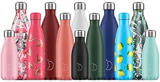 Chilly's Unisex - Adult Matte Collection Water Bottle, Burnt Yellow, 500 ml