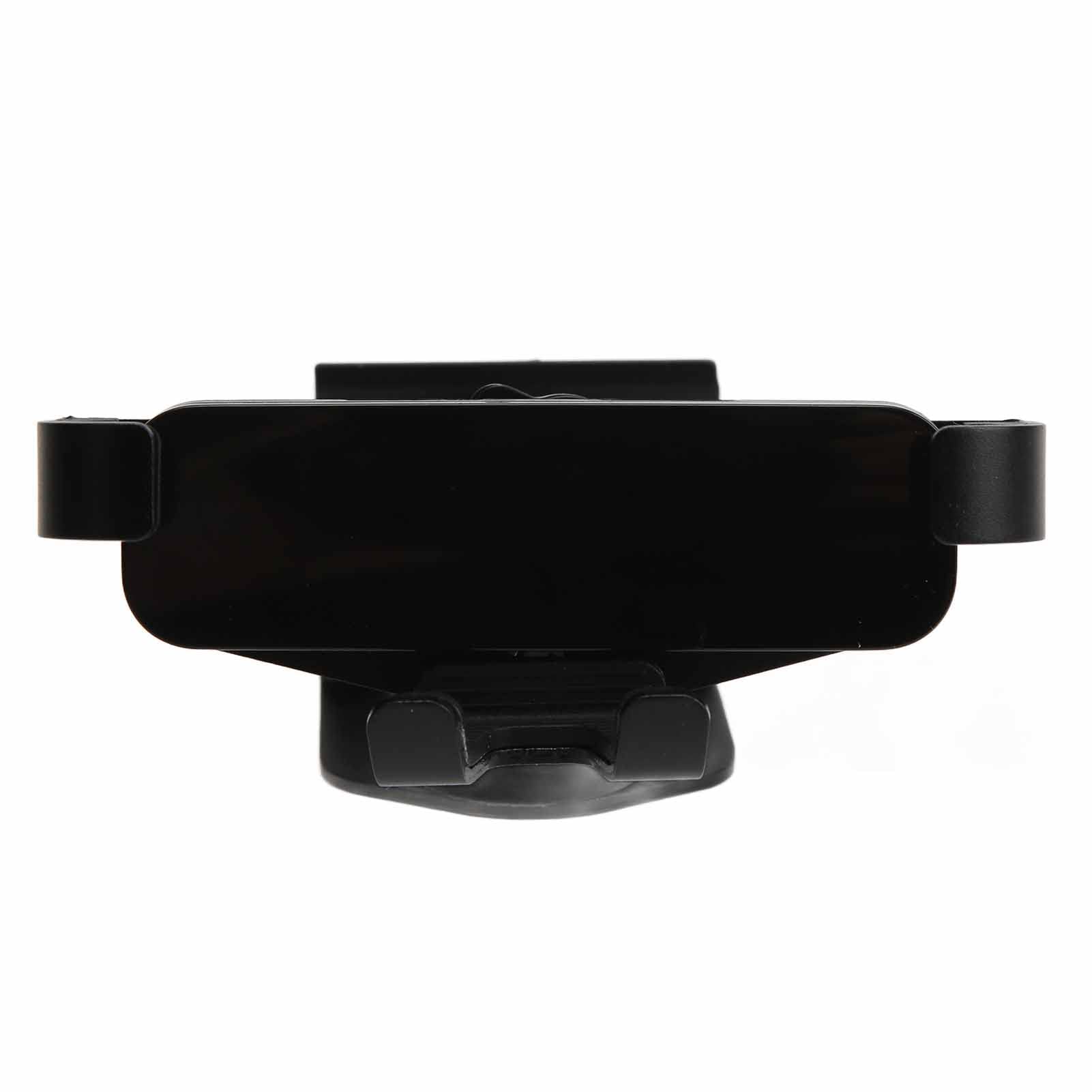 Supporto Telefono Auto, Porta Cellulare per Bocchetta Aria in Lega di Alluminio Nero, Supporto a Clip Universale per Smartphone su Cruscotto e Presa d'Aria Auto 2012-2020
