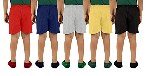 Image of Tinchuk Hoseiry Cotton Boy's Regular Shorts Pack of 6 - Assorted Mix Print