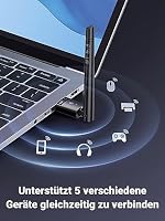 UGREEN USB Bluetooth Adapter 5.3 für PC Dongle mit Antenne 100 m Reichweite – Ansicht 9