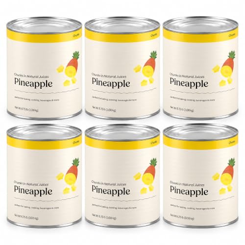 TableTop King #10 Can Pineapple Chunks in Natural Juice -