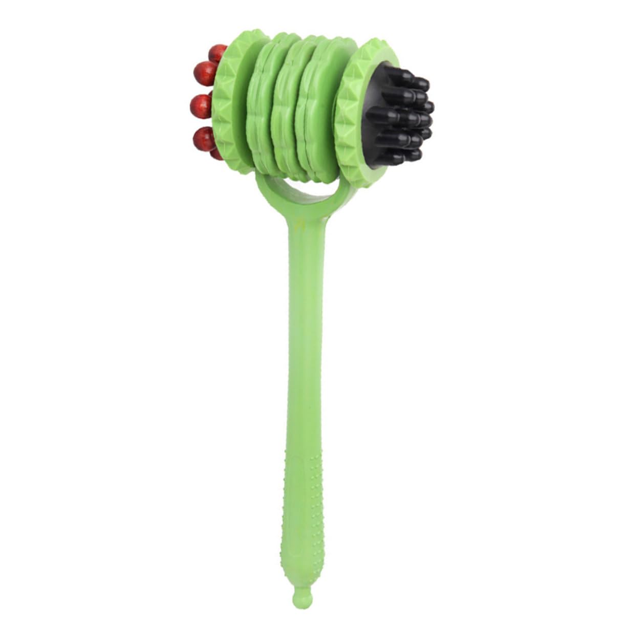 MAGICLULU 2 Pezzi Massaggiante Multifunzionale Per La Vita Del Corpo Strumento Per La Schiena E Le Gambe Abs Verde Confortevole