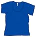 Bella 8801 Womens Flowy Raglan Tee - True Royal, Extra Large