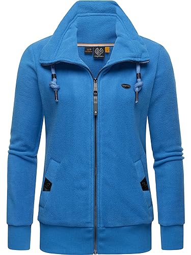 Image of Ragwear Rylie Women's Zip Hoodie Hooded Jacket Sweat Jacket Fleece Zip Solid XS-XXL, blue, S