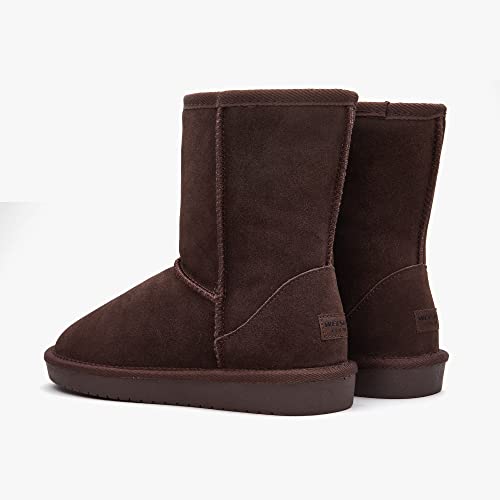 Weestep Women's Mid Calf Classic Mid Calf Winter Comfort Warm Snow Boots #TOP5