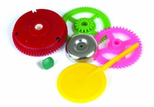 MUKIKIM Happy Puzzle Company The Amazing Clock Kit - Construct Your own Colorful Real Working Clock. Educational Toy That Teaches How Clocks Work, and Doubles as an Actual Wind-up Clock.