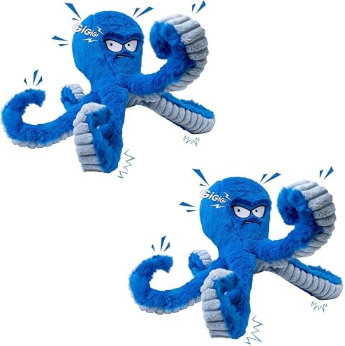 Legend Sandy Robustes Hundespielzeug (Blue Octopus 2p)