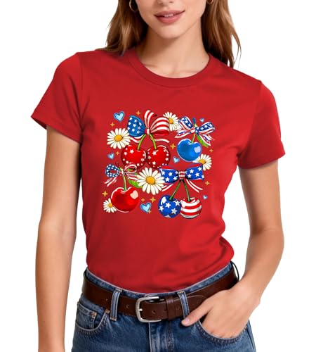 Image of 4th of July Floral American Flag Tank Top for Women Patriotic Sleeveless Apparel
