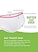 Hanes Girls' 100% Cotton Tagless Panties, Available in 10 and 20 Pack Briefs, Assorted 10-pack, 6 US