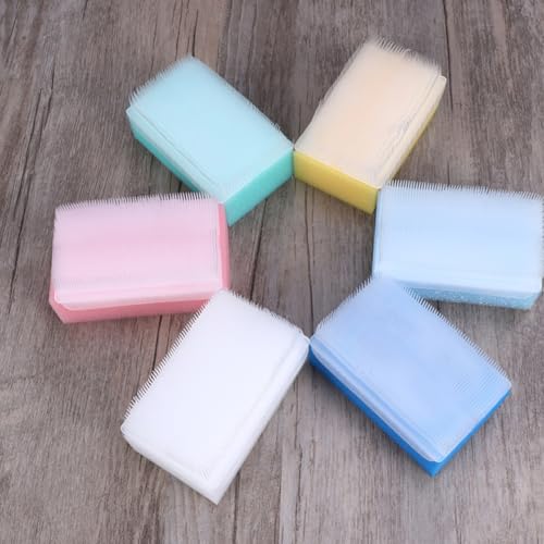 Cepillo de Baño Sensorial para Bebés | Pack de 10 Esponjas Infantiles Multicolores 3