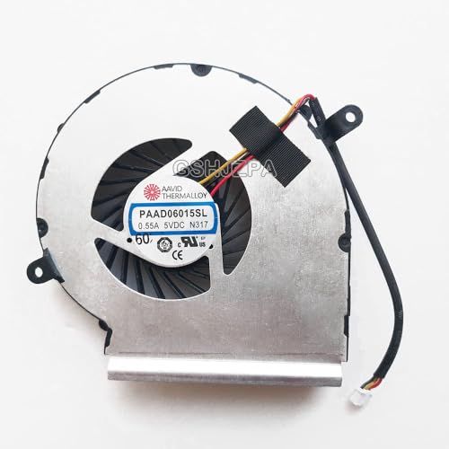 GSHJZPA GPU Ventilador refrigeración Compatible para MSI PAAD06015SL N317 5V 0.55A