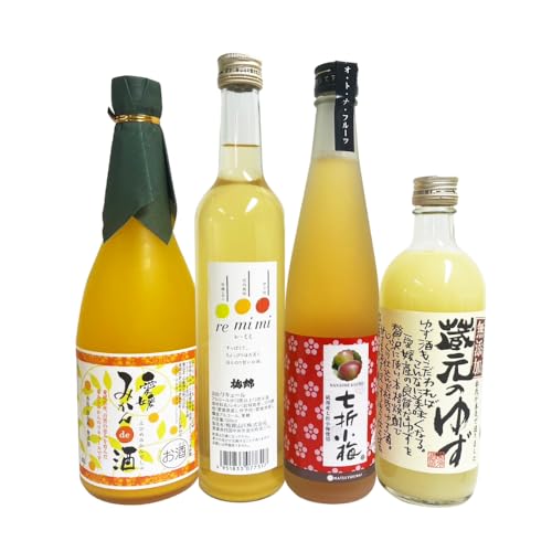 愛媛県酒造協同組合 愛媛県産「果実系リキュール」呑み比べセット