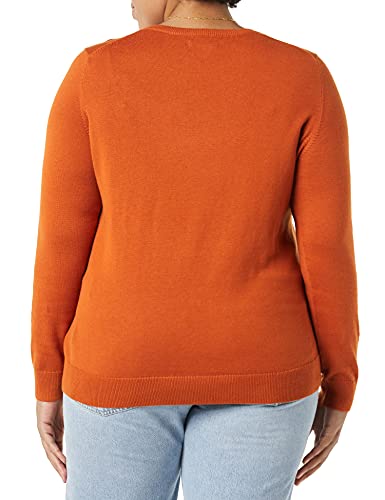 Image of Amazon Essentials Women's Long-Sleeve Lightweight Crewneck Sweater, Flattering (Available in Plus Size)