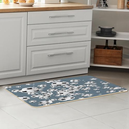 Tapis de cuisine antidérapants lavables pour protéger le sol des taches - 7