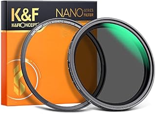 K&F Concept 52mm Magnetic Variable ND2-ND32 Lens Filters Adjustable Neutral Density Waterproof