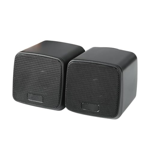 Image of Drumstone Multimedia Active Speaker | 6W Stereo Sound, LED Light, USB Powered & Plug-and-Play | Compact Desktop /Laptop Speaker for Music, Movies & Work