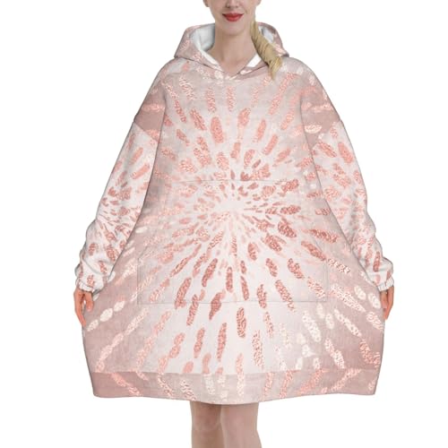 Sweat à capuche plaid en flanelle rose pour ne plus jamais avoir froid