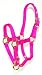 Hamilton Adjustable 3/4-Inch Miniature Nylon Horse Halter, Hot Pink