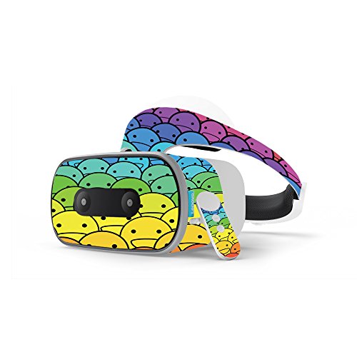 MightySkins Skin Compatible with Lenovo Mirage Solo - Happy Faces | Protective, Durable, and Unique Vinyl Decal wrap Cover | Easy to Apply, Remove, and Change Styles | Made in The USA