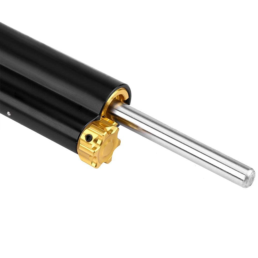 EBTOOLS Universal Motocicleta CNC Ajustable Amortiguador de Dirección Estabilizador Soporte de Montaje Soporte