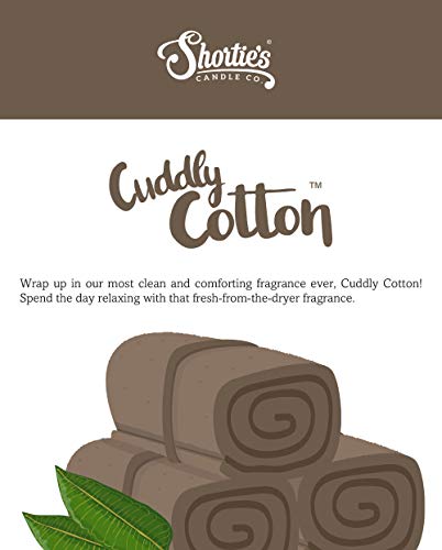 Cuddly Cotton Premium Tealight Candles - Highly Scented With Essential & Natural Oils - 6 White Tea Lights - Beautiful Candlelight - Made In The Usa - Fresh & Clean Collection #TOP4