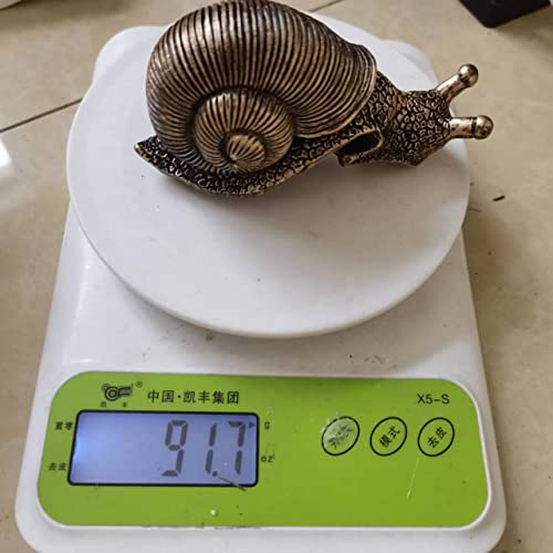 Jarpsiry Vintage Bronze Climbing Snail Statue Flower Pot And Vase Hugger Miniature Fairy Garden Terrarium Decor Resin Art Patio Lawn Yard Ornaments Outdoor Fence Decorations #TOP6