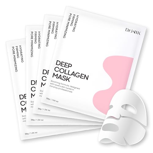 DR. WIK Deep Collagen Gel Mask – Overnight Collagen Face Mask for Pore Minimizing and Firming