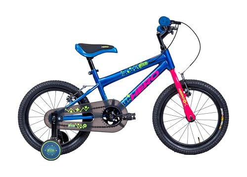Hero Pico 16T Kids Bike Blue 10.5" Steel Frame - Image 2