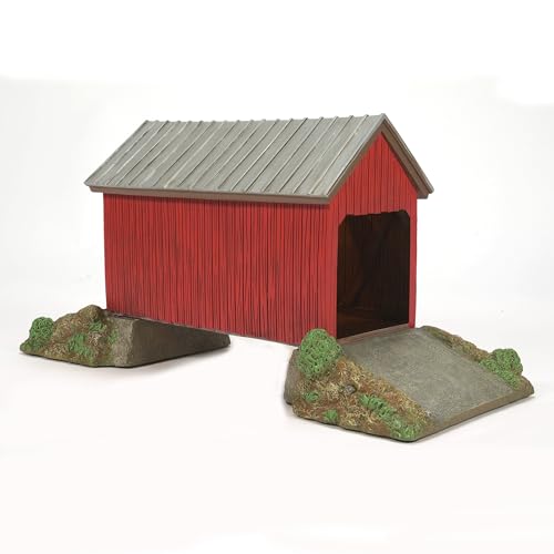 Department 56 Beetlejuice Village Accessories the Winter River Bridge Car Crash Lit Building, 6.02 Inch, Multicolor by Department 56 - Image 2