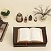 Meditation Table Altar,Small Altar Table,Hand Carved Natural Brown Wood Small Puja Table, Used in The Tea Table Japanese,Study Room,Yoga Room.IT is 20.5 Inches Long,10 Inches Wide, 11 Inches Tall