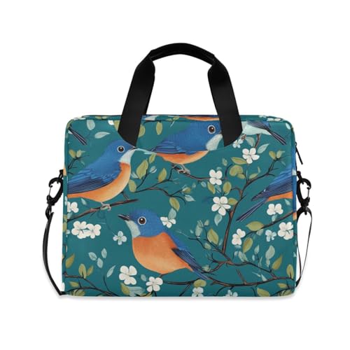Funda para portátil con correa y asa 15.6 pulgadas azul