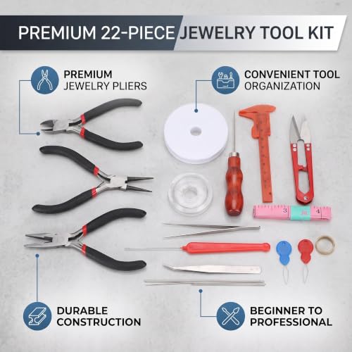 Kit de herramientas para fabricación de joyas: diseña tus propios accesorios de bisutería 5
