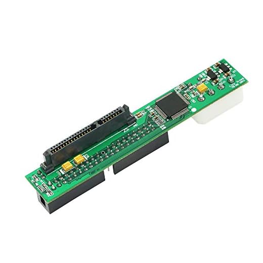 CERRXIAN SSD/SATA till IDE Bridge Board Adapter, SATA till PATA IDE-konverteringsadapter Plug&Play 7+15 Pin 3,5/2,5 SATA HDD DVD-adapter