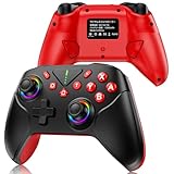 Switch2 コントローラー, 無線接続, 1000mAh大容量バッテリー, ジャイロセンサー搭載, 背面ボタン付き, HD振動4段階調整, Switch/PC/スマートフォン対応