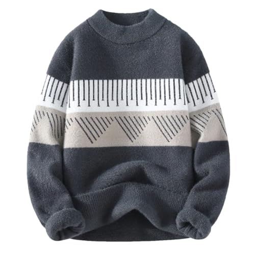 Men's Winter Sweaters Warm Men Wool Sweaters Pullovers