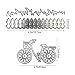 KVMDVSY Grass Fence and Bike Metal Cutting Dies,Grass Bush Fence Die Cuts for Paper Card Making, Grass Fences Embossing Dies for Scrapbooking DIY Album Decorative