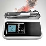 Ultrasound Physiotherapy Equipment, Therapeutic Ultrasonic Machine for Pain Relief and Skin Rejuvenation, 5 Intensity Levels & Timer for Home Use on Knees, Shoulders, Arms, Neck