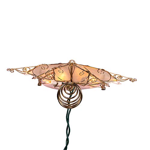 Kurt S. Adler Kurt Adler 10-Light 6-Point Capiz Star Treetop #TOP6