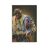 Fond D Écran Notorious Big Poster décoratif sur toile - Impression d'art moderne pour chambre à coucher - 30 x 45 cm