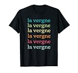 La Vergne Tennessee (TN) Texto repetitivo lindo y colorido Camiseta