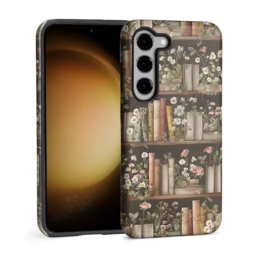 Coque Samsung S23 évite rayures motif floral rigide