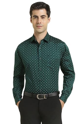 Image of Allen Solly Men Cotton Blend Regular Fit Shirt