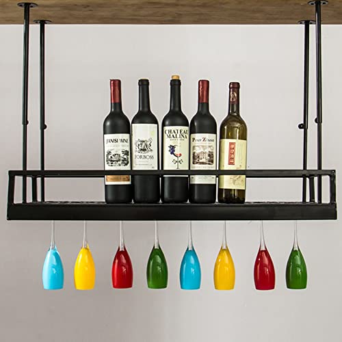 Support à verres à vin suspendu au plafond pour vos soirées de partage - 4
