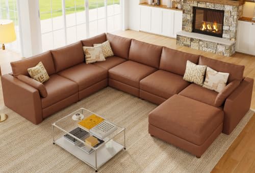 Kalafini V-Shaped Faux Leather Sofa