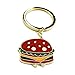 Produktbild Skyeye 1 Stück Car Hamburger Schlüsselanhänger Anhänger Schlüsselring Schlüssel Anhänger Keychain 7,5 cm Zinklegierung