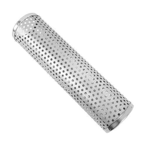 Tubo para ahumar – Tubo de pellets duradero para barbacoas y accesorios para ahumar – Tubo de ahumar resistente al calor, también como tubo de chimenea de horno, para conectar a