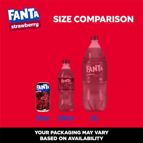 Image of Fanta Strawberry, 12 fl oz, 12 Pack