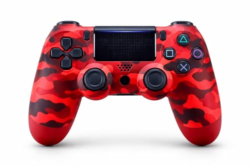 Controle s/fio PS4 camuflado + fone de incluso